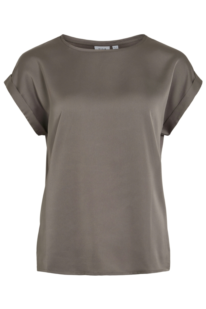 VIELLETTE S/S SATIN TOP - NOOS 14059563 Falcon